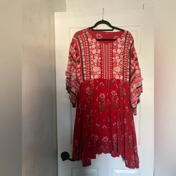 Spell Arabian Jewel Dress, Size M/L, Red - Picture 5 of 13
